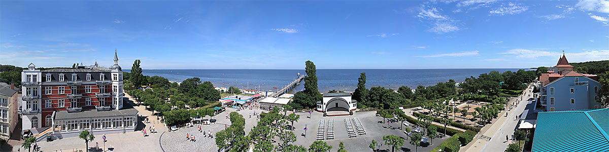 Panorama: Zinnowitz Strandpromenade - Motivnummer: use-zin-03