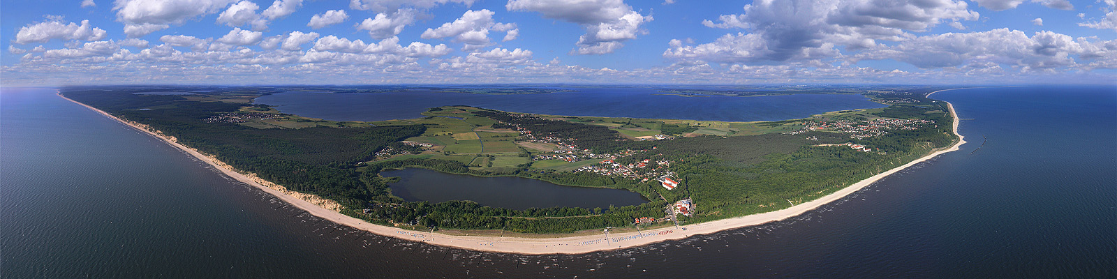 Panorama: Kölpinsee Luftbild - Motivnummer: use-koel-100